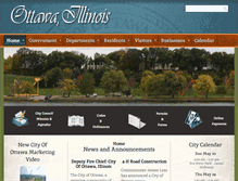 Tablet Screenshot of cityofottawa.org